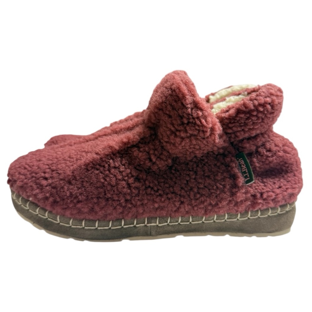 L.L. Bean Cozy Sipper Booties Sz 8 NWOB
